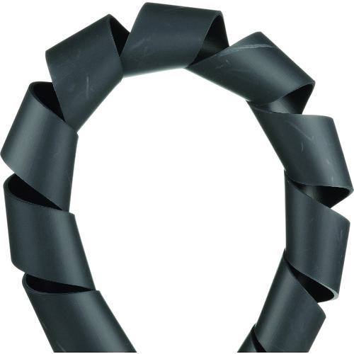 ■PANDUIT スパイラルラッピング 難燃性ポリエチレン(UL94V-0) 黒〔品番:T25FRC20Y〕【8180549:0】[店頭受取不可]_1