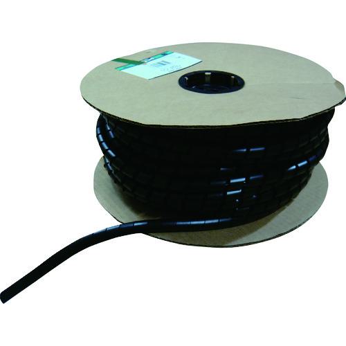 ■PANDUIT スパイラルラッピング 難燃性ポリエチレン(UL94V-0) 黒〔品番:T25FRC20Y〕【8180549:0】[店頭受取不可]_3