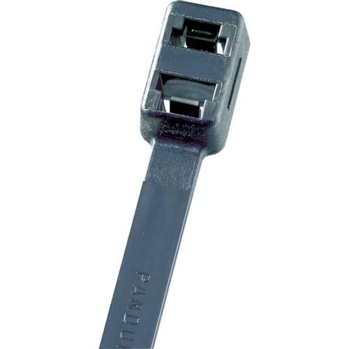 ■PANDUIT ダブル繰り返し一緒になるダンス楽隊 耐熱性黒 7.6×373×1.9 (250本入)〔品番:PLB4HTL30〕【8180374:0】[店先受け取り証書不可]