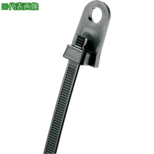 ■PANDUIT スタストラップ クランプタイプナイロン結束バンド 耐候性黒〔品番:SSC2SS6M0〕【8180423:0】[店頭受取不可]