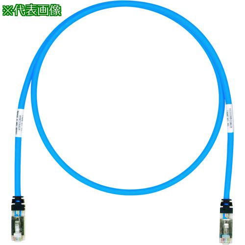 ■PANDUIT CAT6A/CAT6 シールドパッチコード 20m 青 STP6X20MBU〔品番:STP6X20MBU〕【8180475:0】[店頭受取不可]