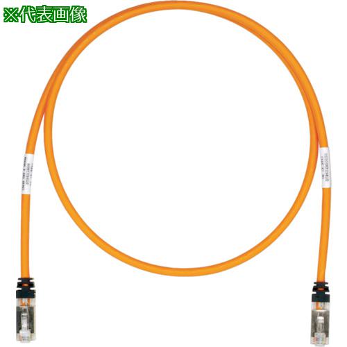 ■PANDUIT CAT6A/CAT6 シールドパッチコード 20m オレンジ STP6X20MOR〔品番:STP6X20MOR〕【8180477:0】[店頭受取不可]