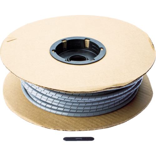 ■PANDUIT スパイラルラッピング ポリエチレン グレー〔品番:T50FC8〕【8180562:0】[店頭受取不可]