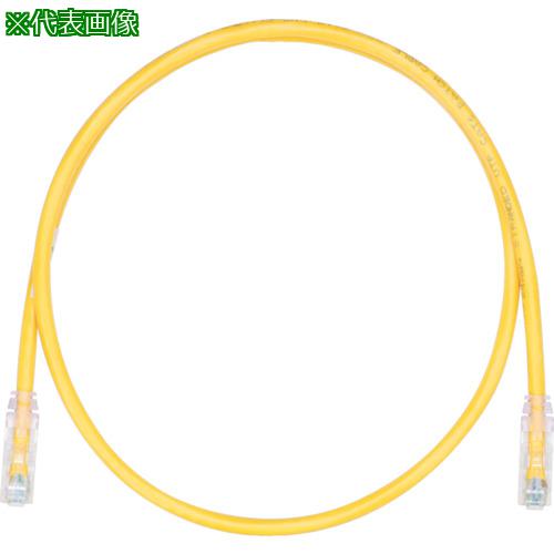 ■PANDUIT カテゴリ6UTPパッチコード 15m 黄〔品番:UTPSP15MYLY〕【8180827:0】[店頭受取不可]