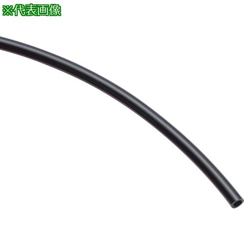 ■PISCO ポリウレタンチューブ ブラック 12×8 50M〔品番:UB128050B〕【8182370:0】[店頭受取不可]