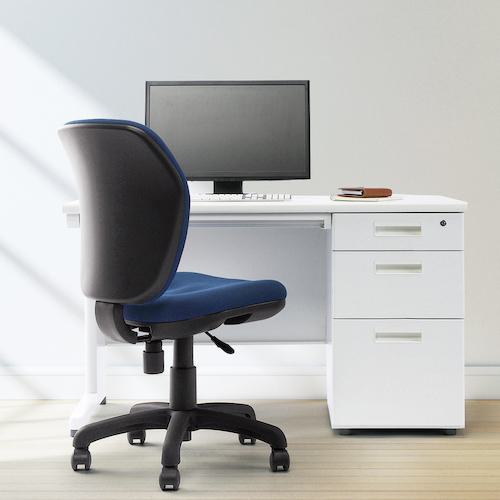 ■TOKIO オフィスチェア 肘なし ブラック〔品番:FST77BK〕【8184954:0】[店頭受取不可]_3