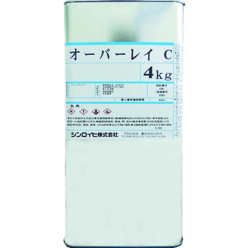■Sinloihi オーバーレイC 4kg クリヤー〔品番:2000BW〕【8186498:0】[店頭受取不可]