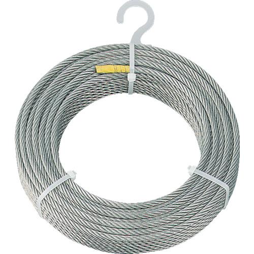 ■TRUSCO ステンレスワイヤロープ Φ8.0mmX30m〔品番:CWS8S30〕【8188165:0】[店頭受取不可]