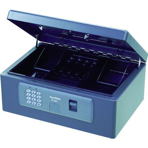 ■キング 手提げ金庫〔品番:H36E〕【8189348:0】[店頭受取不可]