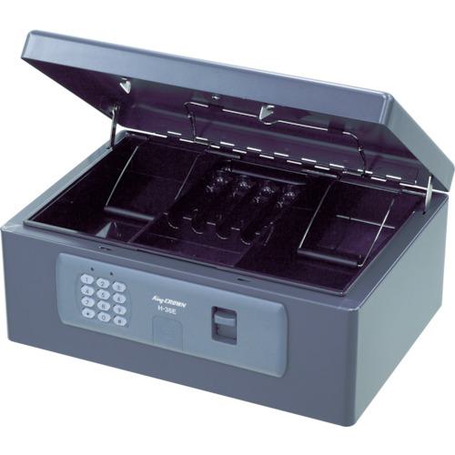 ■キング 手提げ金庫〔品番:H36E〕【8189348:0】[店頭受取不可]