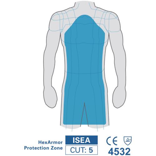 ■HEX ARMOR プロテクティブ エプロン AP236〔品番:754006〕【8190369:0】[店頭受取不可]_1