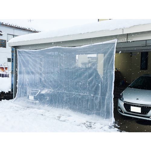 ■Dio 防雪・防砂ネット 白 1.8m×10m〔品番:413633〕【8194873:0】[店頭受取不可]