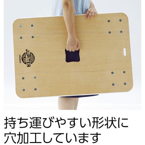 ■TRUSCO 木製平台車 ジュピター 900X600 φ100 300kg〔品番:JUP900300〕【8194969:0】[直送DS][店頭受取不可]_1
