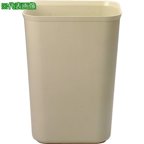 ■【在庫限り】ラバーメイド 耐火性バスケット ベージュ〔品番:254302〕【8194568:0】[店頭受取不可]