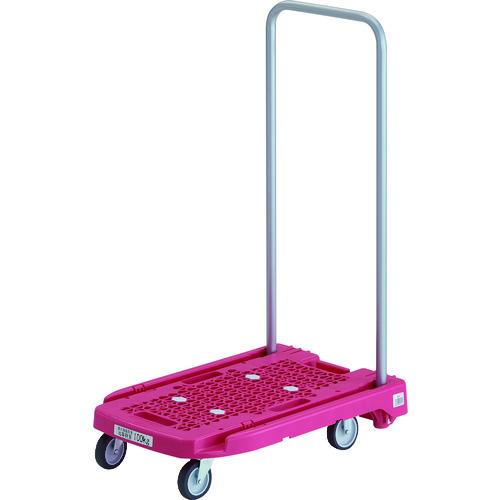 ■TRUSCO 樹脂台車 アクロキャリー 600X390 ピンク〔品番:AC1P〕【8194953:0】[直送DS][店頭受取不可] 6,237円