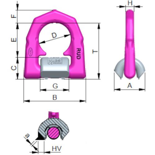 ■RUD 溶接式ロードリング VLBSーUー1.5〔品番:VLBSU1.5〕【8195562:0】[店頭受取不可]_2