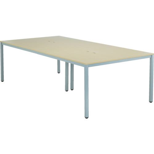 ■アールエフヤマカワ OAミーティングテーブル W2400xD1200〔品番:ATN2412NAF2〕【8195187:0】[直送DS][店頭受取不可]