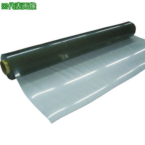 ■明和 3点機能付透明フィルム 120cm×10m×1mm厚〔品番:MGK1210〕【8196044:0】[店頭受取不可]