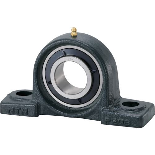 ■NTN Gベアリングユニット(テーパ穴形アダプタ式)軸径85mm中心高125mm〔品番:UKP319D1〕【8197072:0】[店頭受取不可]