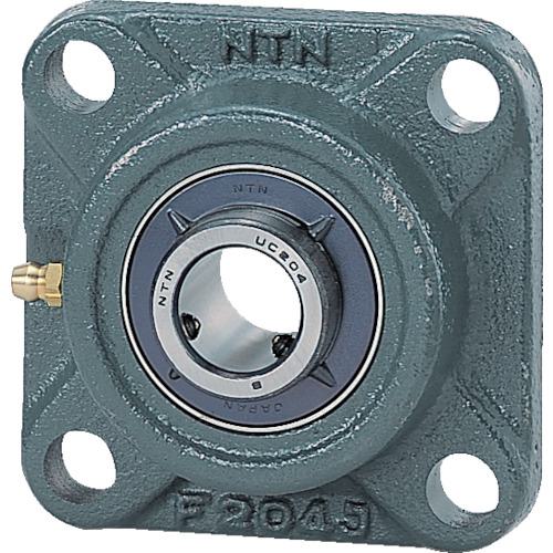 ■NTN G ベアリングユニット筒穴形、止めねじ式)軸径90mm全長280mm全高280mm〔品番:UCF318D1〕【8197175:0】[店頭受取不可]