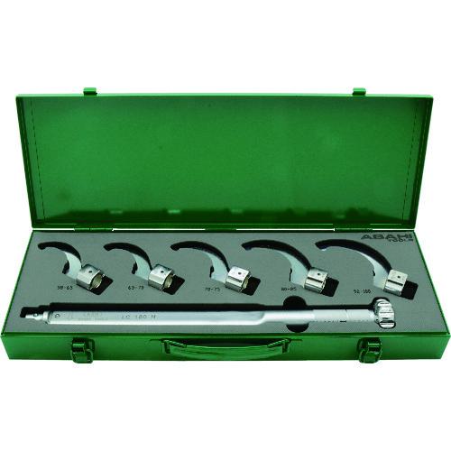 ASH トルクレンチ引掛スパナセットLC180N付 6pc LCK4000 ＡＳＨ LCK4000 トルクレンチ引掛スパナセットＬＣ１８０Ｎ付 ６ｐｃ