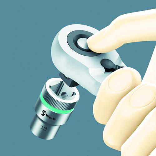 ■Wera 8006 SC1 サイクロップラチェット「ハイブリッド」セット 1/2〔品番:004090〕【8246700:0】[店頭受取不可]_6