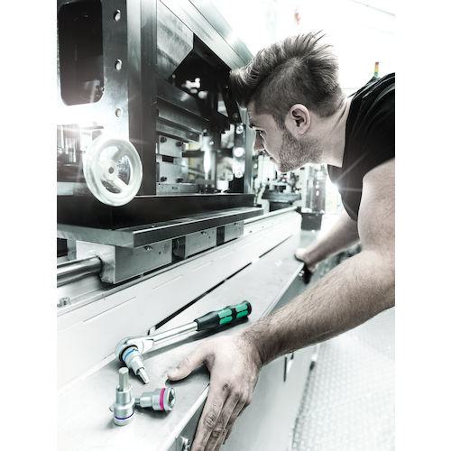 ■Wera 8006 SC1 サイクロップラチェット「ハイブリッド」セット 1/2〔品番:004090〕【8246700:0】[店頭受取不可]_8