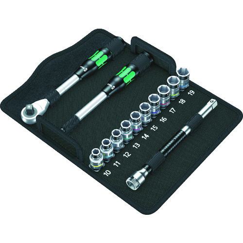 ■Wera 8006 SC1 サイクロップラチェット「ハイブリッド」セット 1/2〔品番:004090〕【8246700:0】[店頭受取不可]
