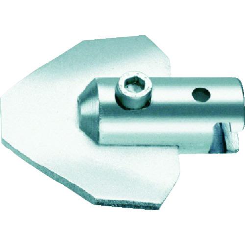 ■ローデン 排水管掃除機用交換先端ツール ショベルカッタ65 φ22mmワイヤ用〔品番:R72261〕【8247929:0】[店頭受取不可]