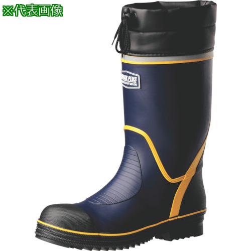 ■ミドリ安全 ワイド樹脂先芯入り安全長靴 24.0〔品番:766NNV24.0〕【8258245:0】[店頭受取不可]