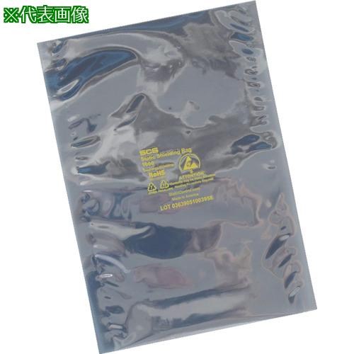 ■SCS 静電気シールドバック フラットタイプ 356X406mm (100枚入)〔品番:1001416〕【8265430:0】[店頭受取不可] 15,140円