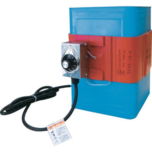 ■YAGAMI 一斗缶用バンドヒーター〔品番:YGSN182〕【8278879:0】[店頭受取不可]