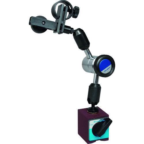 ■KANETEC マグネットスタンド(アームタイプ) ハイロックミニベース 微動調整装置付 吸着力300N〔品番:MBPSXV〕【8281289:0】[店頭受取不可]