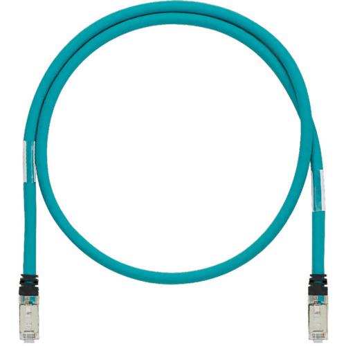 ■PANDUIT CAT5E 高ノイズ対応産業用LANケーブル 緑青 2m〔品番:ISTPHCH2MTL〕【8281530:0】[店頭受取不可]