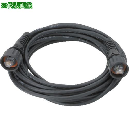 ■PANDUIT CAT5E 高ノイズ対応産業用LANケーブル 緑青 5m〔品番:ISTPHCH5MTL〕【8281531:0】[店頭受取不可]