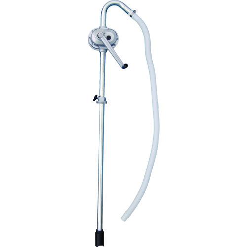 ■アクアシステム 大容量手廻しドラムポンプ (灯油・オイル) 1L/回転〔品番:HF1000〕【8282696:0】[直送DS][店頭受取不可]