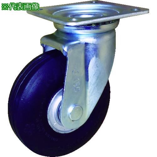 ■カナツー ゼロプレッシャータイヤ 自在金具付 荷重196〔品番:ZPO10X2.75HSGY〕【8287527:0】[店頭受取不可]