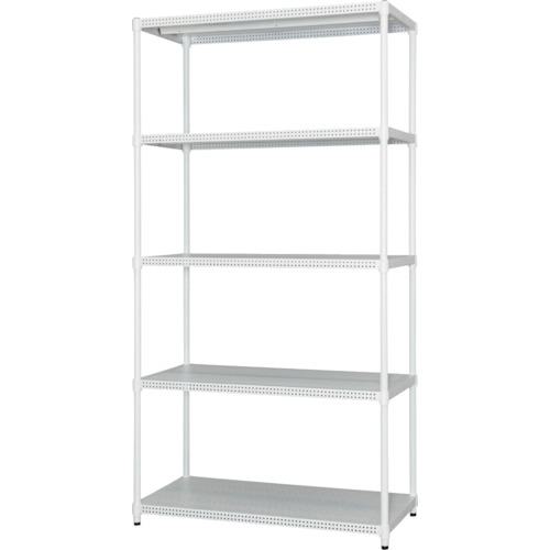 ■IRIS 530975 カラーパンチングラック ホワイト〔品番:CMRP9018JWH〕【8288089:0】[店頭受取不可]