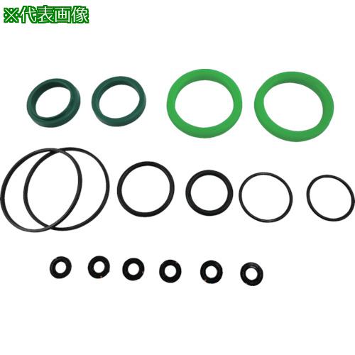 ■TAIYO 油圧シリンダ用メンテナンスパーツ パッキンセット 適合シリンダ内径:φ125 (ウレタンゴム・標準形用)〔品番:NH8PKS2125C〕【8290546:0】[店頭受取不可]