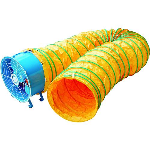 ■アクアシステム 送風機AFR-12(12NL)用ダクト5m アース線付〔品番:D12〕【8291121:0】[店頭受取不可]