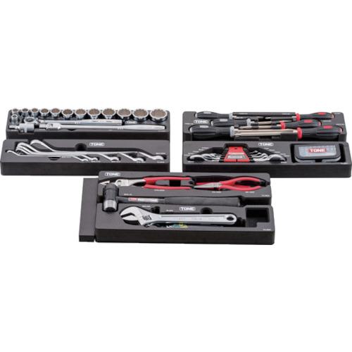 ■TONE 整備用工具セット ツールセット (レッド仕様) 間口433×奥行220×高さ240mm〔品番:TSST430〕【8292436:0】[店頭受取不可]_4