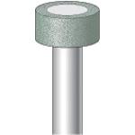 ■【在庫限り】ナカニシ ビトリファイドダイヤバー 円筒型 φ13×6×軸φ6 #180〔品番:14839〕【8292906:0】[店頭受取不可]