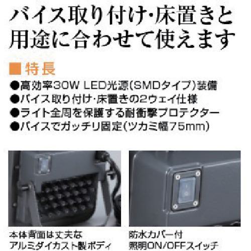 □ハタヤ 30W LEDケイ・ライト〔品番:LWA30〕【8345544:0】[店頭受取不可]