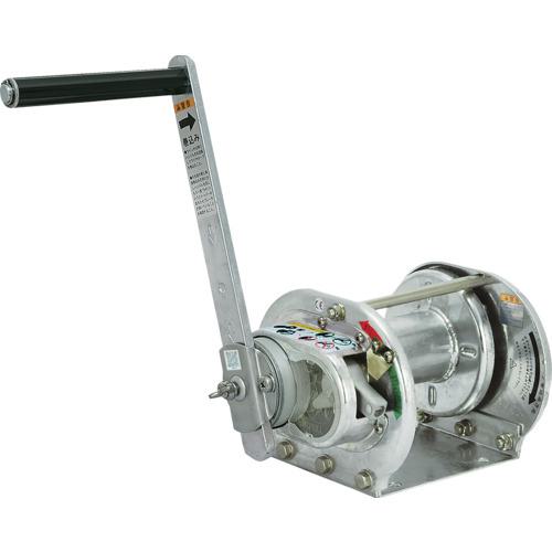 ■MAXPULL 手動ウインチ(溶融亜鉛メッキ付き)〔品番:GM1GS〕【8354605:0】[店頭受取不可]
