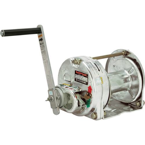 ■MAXPULL 手動ウインチ(溶融亜鉛メッキ付き)〔品番:GM5GS〕【8354608:0】[店頭受取不可]