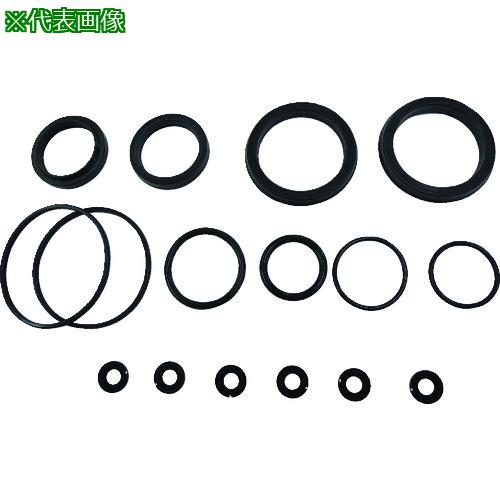 ■TAIYO 油圧シリンダ用メンテナンスパーツ パッキンセット 適合シリンダ内径:φ32 (フッ素ゴム・標準形用)〔品番:NH8PKS3032B〕【8354837:0】[店頭受取不可]