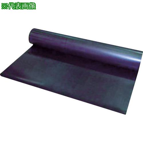 ■WAKI 天然ゴム素材 ゴムシート1巻 厚さ0.5×幅1000×長さ10m〔品番:WGS51010R〕【8363082:0】[店頭受取不可]