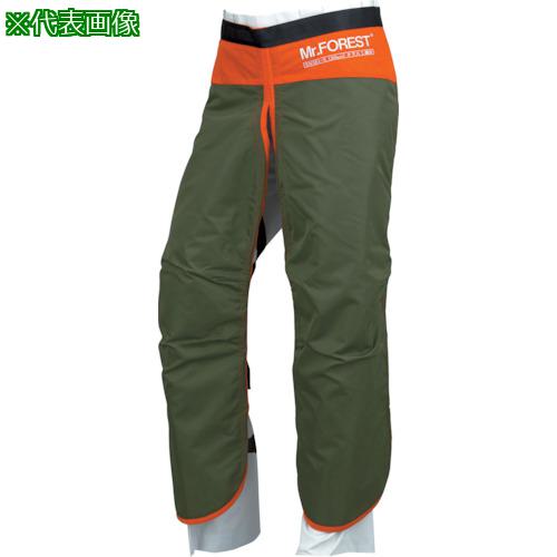 ■MAX Mr.FOREST 防護チャップス オリーブ LLサイズ〔品番:MT536OLLL〕【8365409:0】[店頭受取不可]