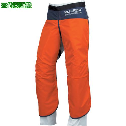 ■MAX Mr.FOREST 防護チャップス オレンジ Lサイズ〔品番:MT536ORL〕【8365411:0】[店頭受取不可]