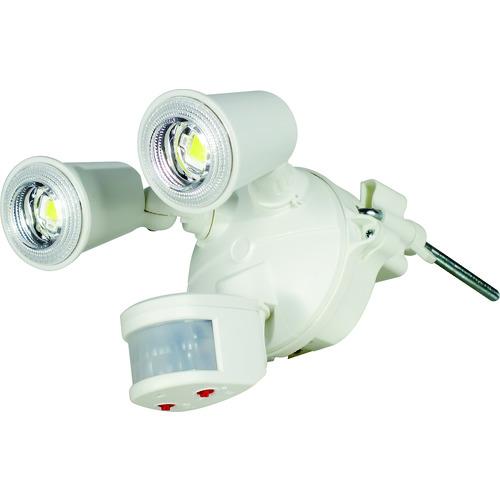 ■NICHIDO LEDセンサーライト クラブアイ 20W(10W×2灯) 1800Lm〔品番:SLSCE20W2P〕【8366231:0】[店頭受取不可] 7,224円